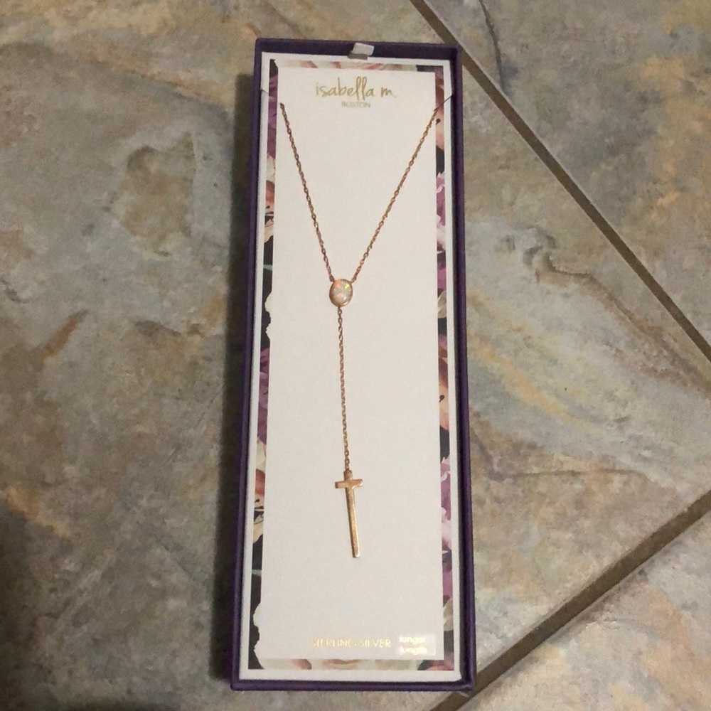 Isabella m. Boston rose gold necklace